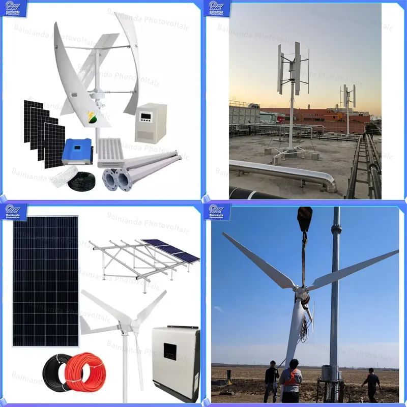 Renewable Energy Wind Solar - Kit de système d'énergie solaire éolienne