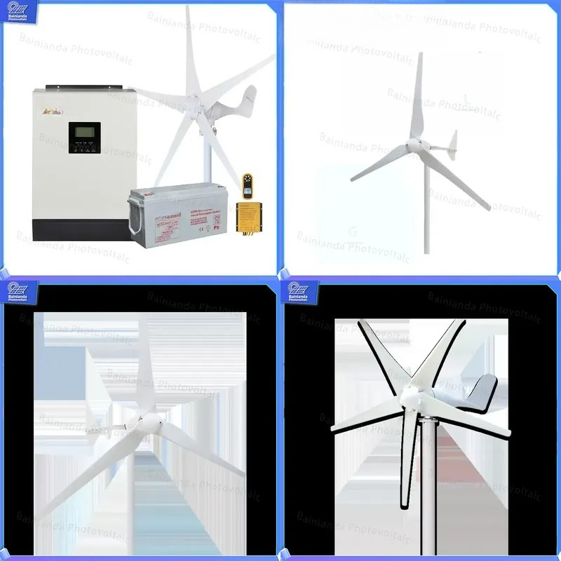 Renewable Energy Wind Solar - Kit Générateur Éolien 1000W, Système Solaire