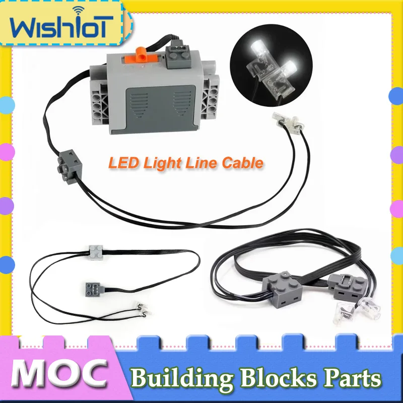 Renewable Energy Lego - Multiprise lumineuse LED, blocs de construction