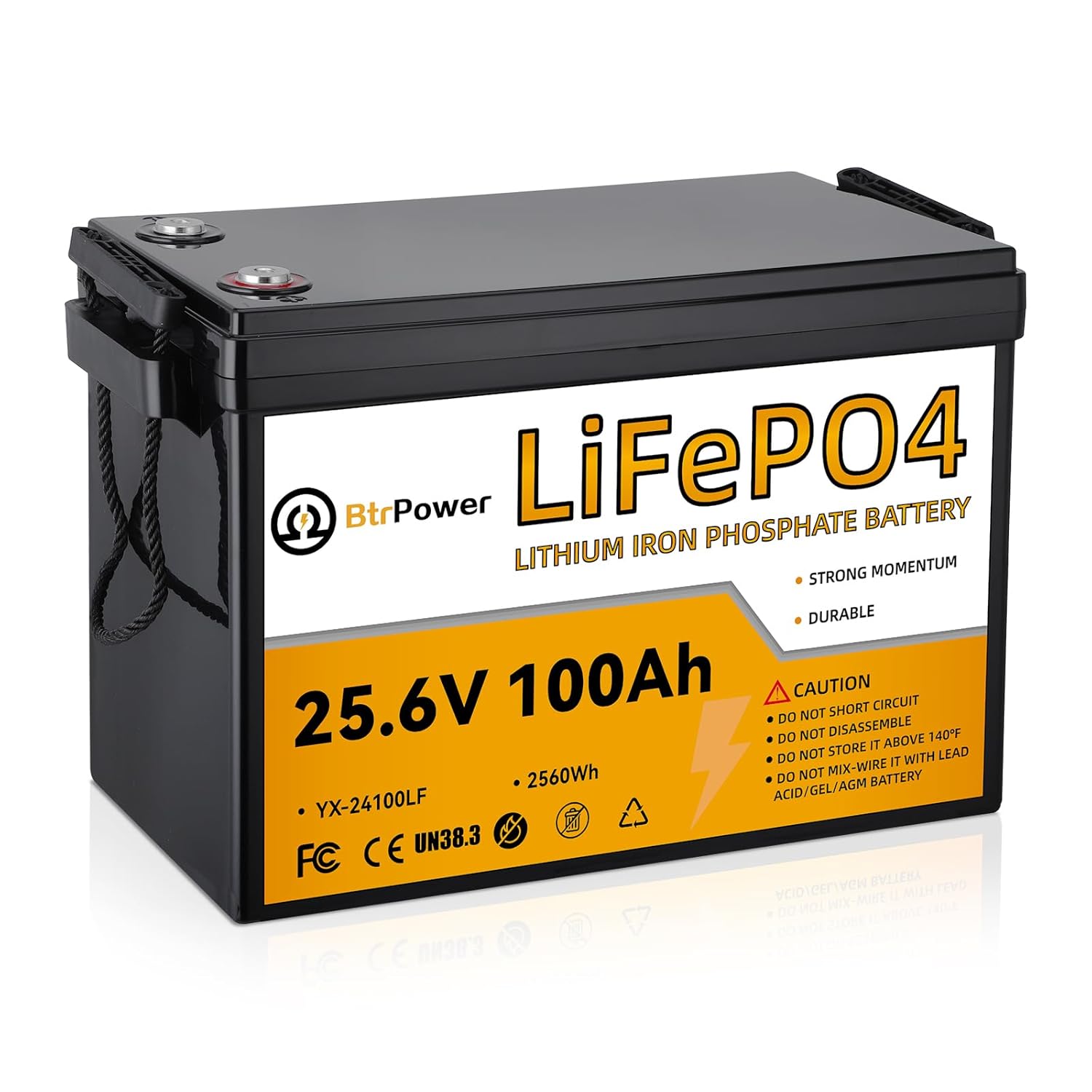 Lithium Battery 100Ah - Batterie au lithium LiFePO4 24V 100Ah,