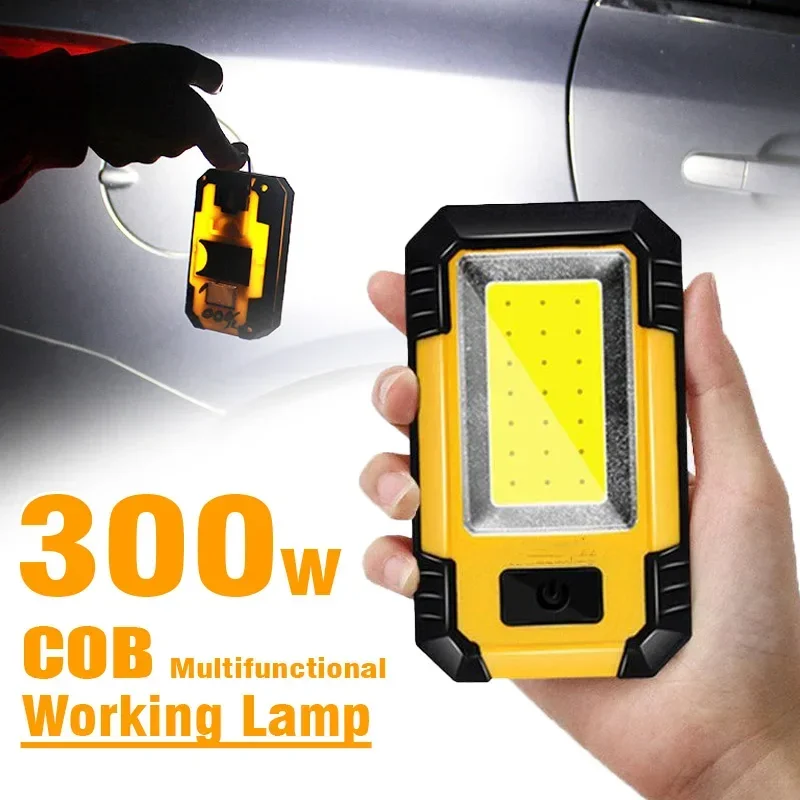 Renewable Energy Sources - Lampe de travail Rechargeable 4000MaH 30W,