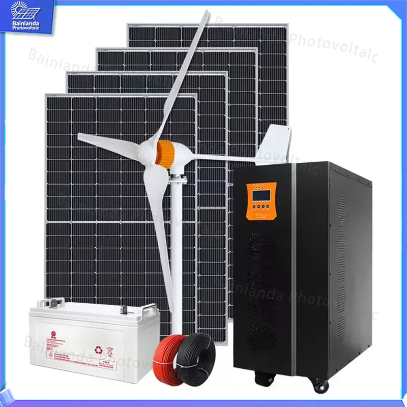 Système de générateur hybride  - Renewable Energy Wind Solar avis et prix