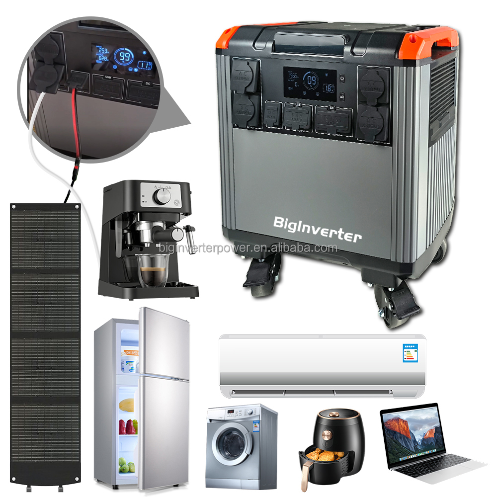 Générateur solaire 5000W, stat - Portable Power Station avis et prix