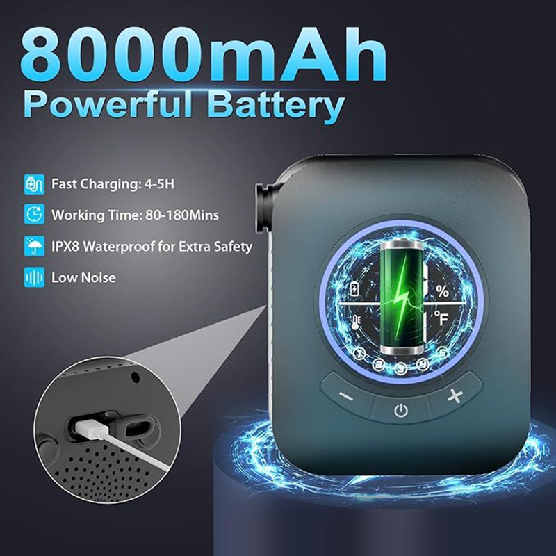 Douche de Camping 3.6V 8000mAh - Renewable Energy Sources avis et prix