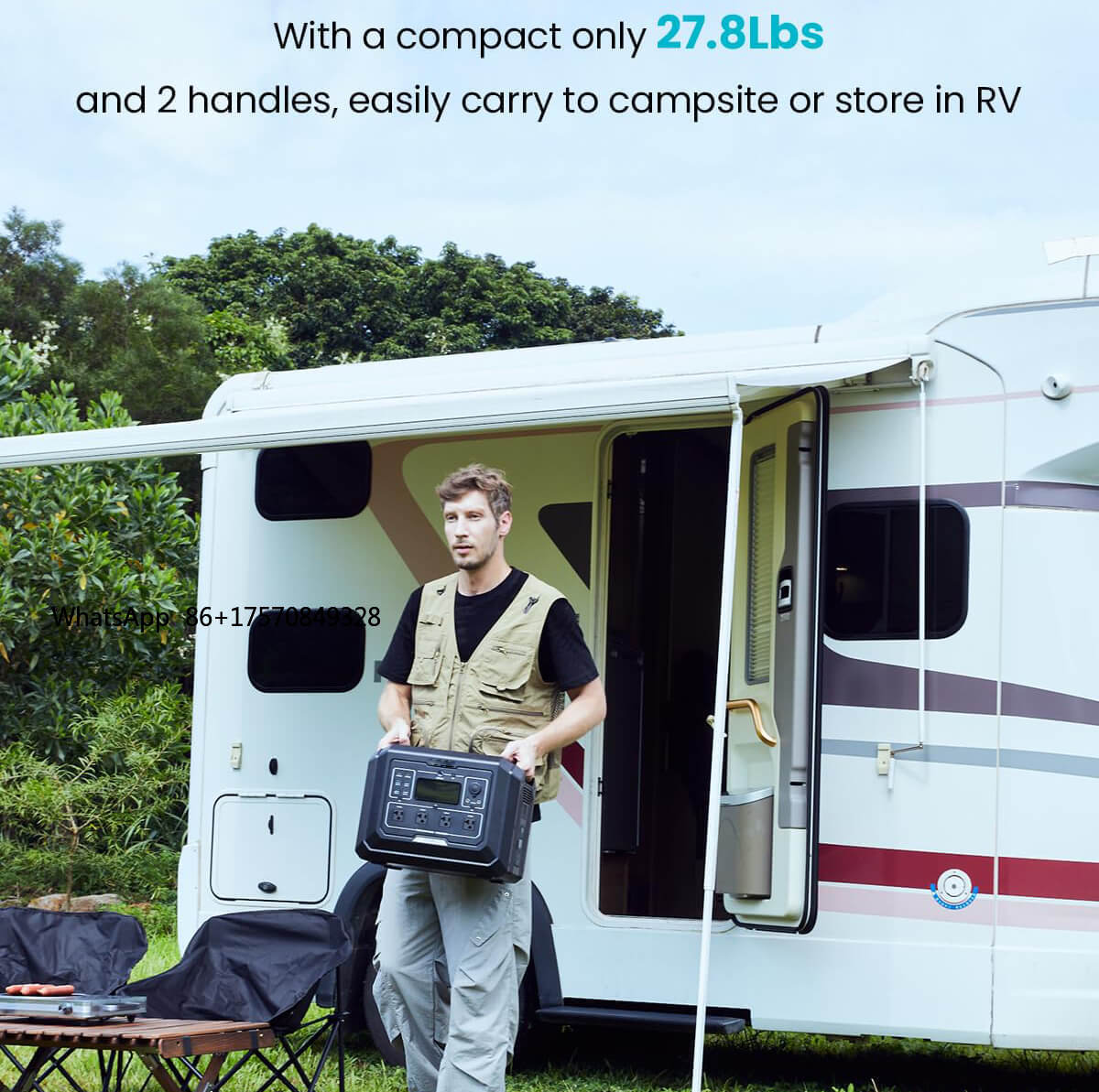 Batterie LiFePO4 2 kW, central - Portable Power Station avis et prix