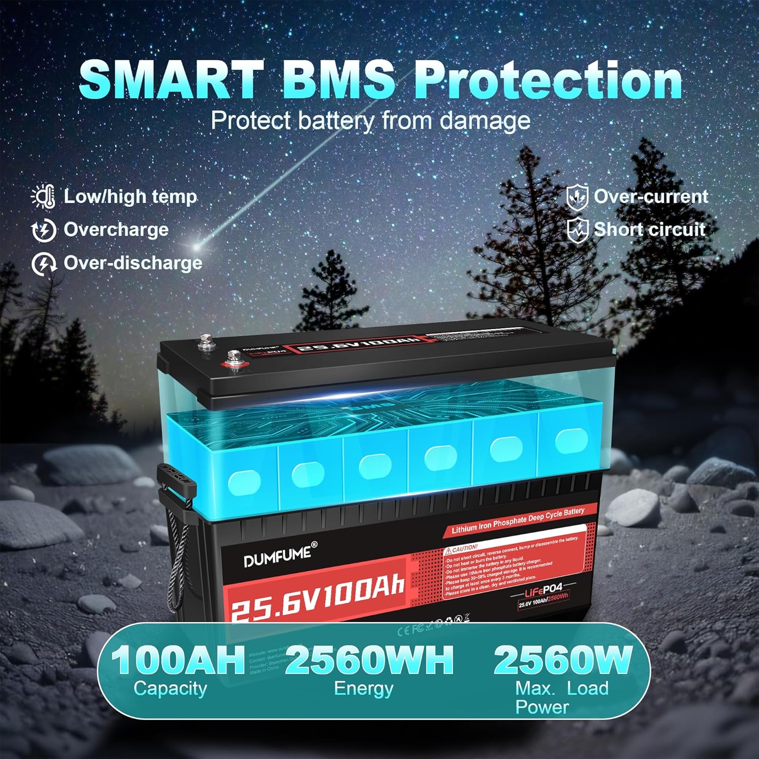 Batterie LiFePO4 24V 100Ah, ba - Lithium Battery 100Ah avis et prix