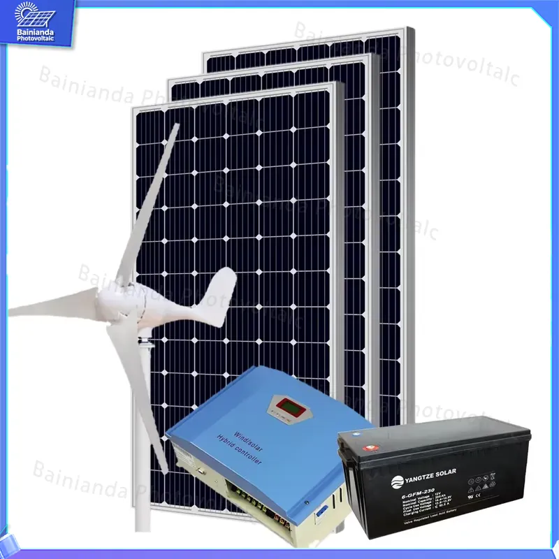 Système éolien solaire hybride - Renewable Energy Wind Solar avis et prix