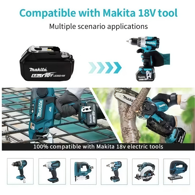 Batterie Makita 18V 6,0 Ah 100 - Renewable Energy Sources avis et prix